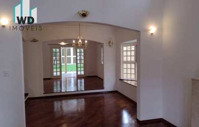 Imagem: A casa em condomínio possui 4 Dormitórios, 3 Banheiros, 2