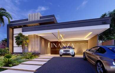 Imagem: A casa em condomínio possui 4 Dormitórios, 5 Banheiros, 4