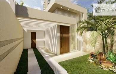 Imagem: A casa possui 3 Dormitórios, 2 Banheiros, 2 Vagas na garagem