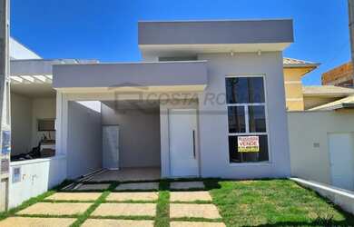 Imagem: A casa em condomínio possui 3 Dormitórios, 2 Banheiros, 2