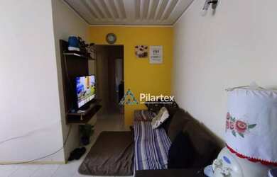 Imagem: O apartamento possui 3 Dormitórios, 1 Banheiro, 1 Vaga na garagem