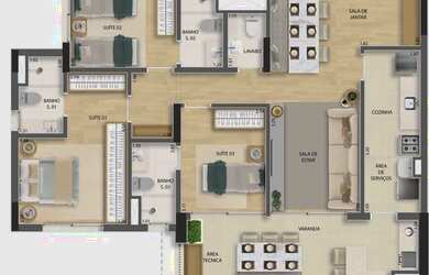 Imagem 13: Garden residencial para venda, Vila São Silvestre, São Paulo - GD8193