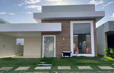 Imagem: A casa em condomínio possui 3 Dormitórios, 3 Banheiros, 4