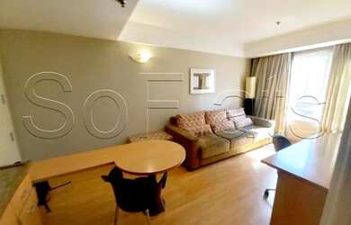 Imagem: O studio possui 1 Dormitório, 1 Banheiro, 1 Vaga na garagem