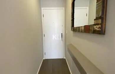 Imagem: O apartamento possui 1 Dormitório, 1 Banheiro, 1 Vaga na garagem