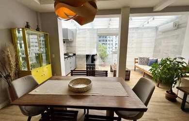 Imagem 8: Cobertura linear no Humaitá, 4 quartos, 200m², vista Cristo