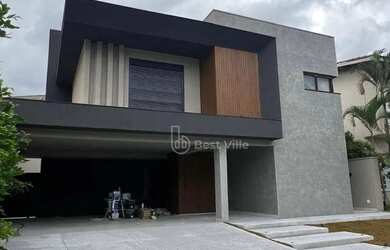 Imagem: Casa Moderna à Venda com 4 suítes no Residencial Alphaville