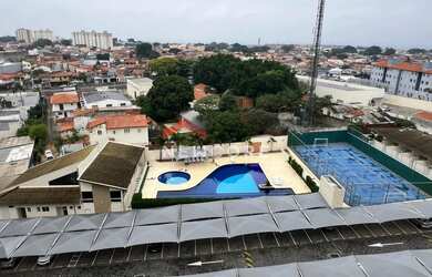 Imagem: O apartamento possui 2 Dormitórios, 1 Banheiro, 1 Vaga na garagem