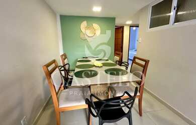 Imagem 6: Apto Beira Mar, 3 quartos sendo 1 suíte, 2 varandas com vista para o...