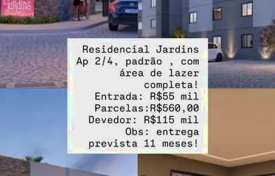 Imagem: O apartamento possui 2 Dormitórios, 1 Banheiro e está localizado