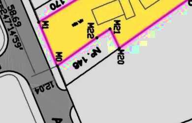 Imagem: O terreno possui 19.149m² de Área e está localizado em Centro