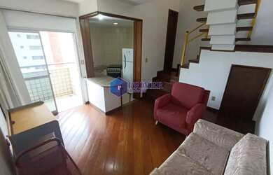 Imagem: O apartamento possui 1 Dormitório, 1 Banheiro, 1 Vaga na garagem