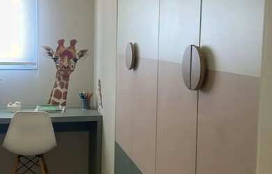 Imagem: O apartamento possui 3 Dormitórios, 2 Banheiros, 1 Vaga na