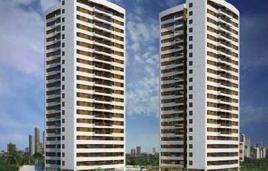 Imagem: O apartamento possui 4 Dormitórios, 2 Vagas na garagem, 108m²