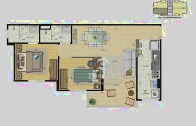 Imagem 12: Apartamento com 2 dormitórios à venda, 57 m² por R$ 480.000,00 - Jardim...