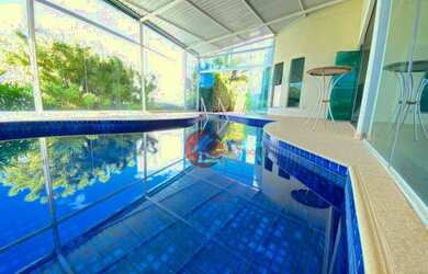 Imagem: A casa em condomínio possui 5 Dormitórios, 5 Banheiros, 5