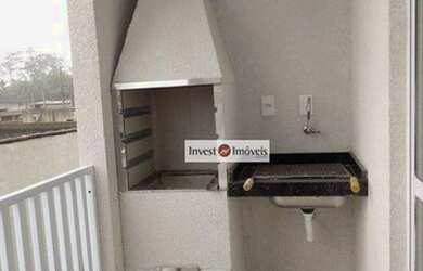 Imagem: O apartamento possui 2 Dormitórios, 1 Banheiro, 1 Vaga na garagem