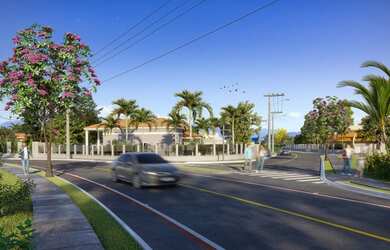 Imagem 5: Terreno ao lado do CTG os praianos a 4 km do Shopping Continente, entrada...