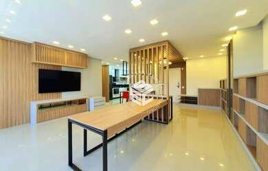 Imagem: O apartamento possui 4 Dormitórios, 4 Banheiros, 2 Vagas na