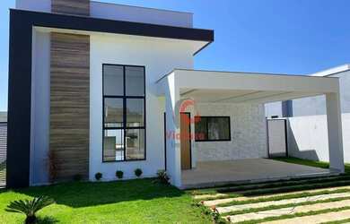 Imagem: A casa em condomínio possui 3 Dormitórios, 4 Banheiros, 2