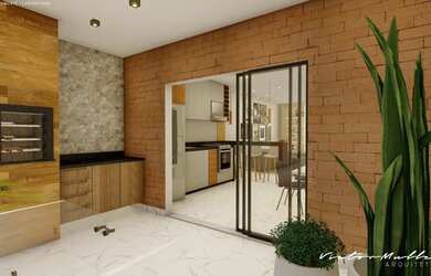 Imagem 7: Casa com área de lazer e piscina à venda, 230 m² por R$ 790.000 - Aeroporto...