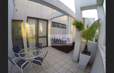 Imagem: O apartamento na cobertura possui 2 Dormitórios, 3 Banheiros