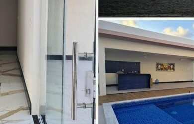 Imagem: A casa em condomínio possui 3 Dormitórios, 5 Banheiros, 4