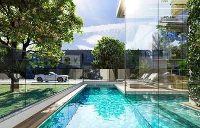 Imagem: O apartamento na cobertura possui 4 Dormitórios, 4 Banheiros