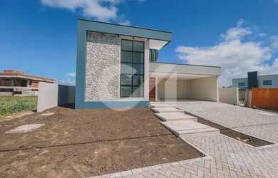 Imagem: A casa em condomínio possui 4 Dormitórios, 5 Banheiros, 4