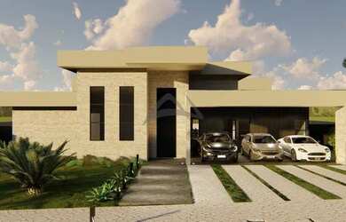 Imagem: A casa em condomínio possui 5 Dormitórios, 5 Banheiros, 3