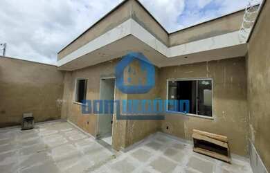 Imagem: A casa possui 1 Dormitório, 1 Banheiro, 1 Vaga na garagem