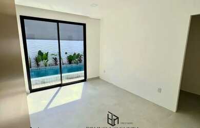 Imagem 6: Casa Plana Nova a Venda em Condominio no Eusebio com 03 suites e piscina...