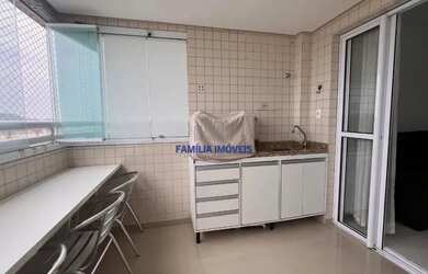 Imagem 9: Alugar apartamento 2 quartos suíte lazer Ponta da Praia Santos SP