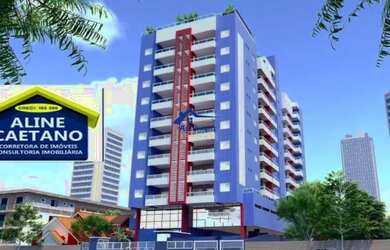 Imagem: O apartamento possui 1 Dormitório, 2 Banheiros, 1 Vaga na garagem