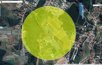Imagem: O terreno possui 80000m² de Área e está localizado em Louveira