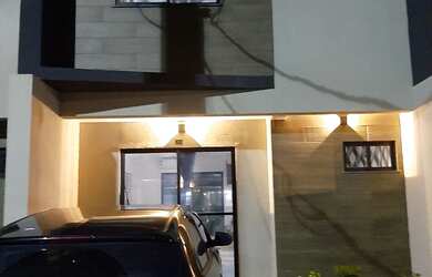 Imagem: A casa em condomínio possui 3 Dormitórios, 3 Banheiros, 2