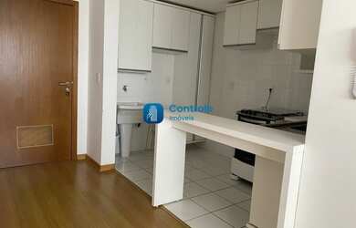 Imagem: O studio possui 1 Dormitório, 1 Banheiro, 1 Vaga na garagem