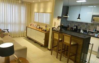 Imagem: O apartamento na cobertura possui 2 Dormitórios, 3 Banheiros