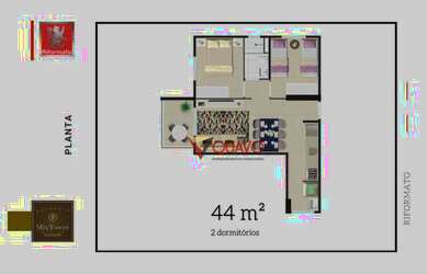 Imagem 6: Apartamento à venda, 51 m² por R$ 381.900,00 - Tatuapé - São Paulo/SP
