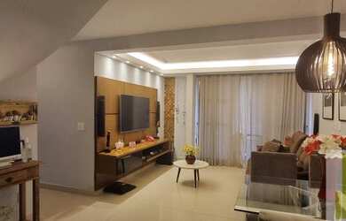 Imagem: O apartamento na cobertura possui 3 Dormitórios, 3 Banheiros