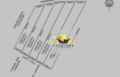 Imagem: O terreno possui 1438m² de Área e está localizado em Jardim