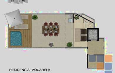 Imagem 4: Apartamento Garden à venda, 67 m² por R$ 668.400,00 - Fernão Dias -...