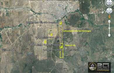 Imagem: O terreno possui 12000m² de Área e está localizado em Nossa