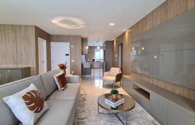 Imagem: O apartamento possui 3 Dormitórios, 4 Banheiros, 2 Vagas na