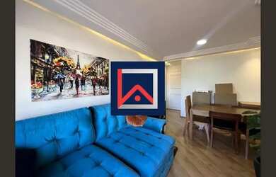 Imagem: O apartamento possui 2 Dormitórios, 2 Banheiros, 1 Vaga na