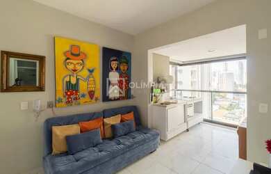 Imagem: O apartamento para alugar possui 1 Dormitório, 1 Banheiro