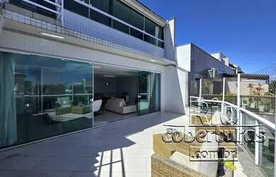 Imagem: O apartamento na cobertura possui 3 Dormitórios, 5 Banheiros