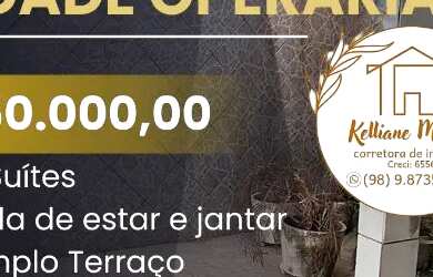 Imagem: A casa possui 2 Dormitórios, 3 Banheiros, 3 Vagas na garagem