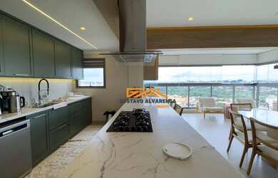 Imagem 7: Apartamento MOBILIADO com 2 SUÍTES para alugar, 125 m² por R$ 13.750/mês...