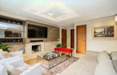 Imagem: O apartamento e possui 3 Dormitórios, Suítes, 5 Banheiros